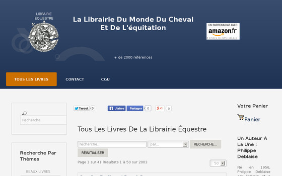 librairie equestre